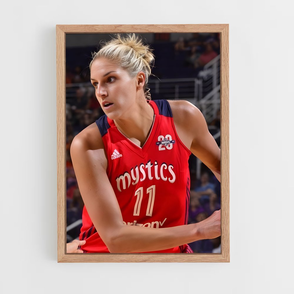 Poster Elena delle jersey – affiche Basketball (vue 4)